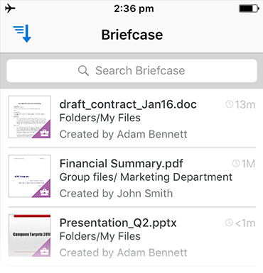 Workshare App