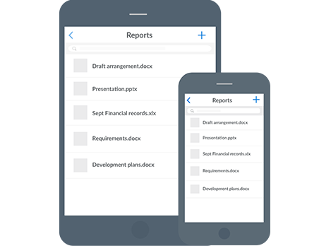 Sync files across your devices