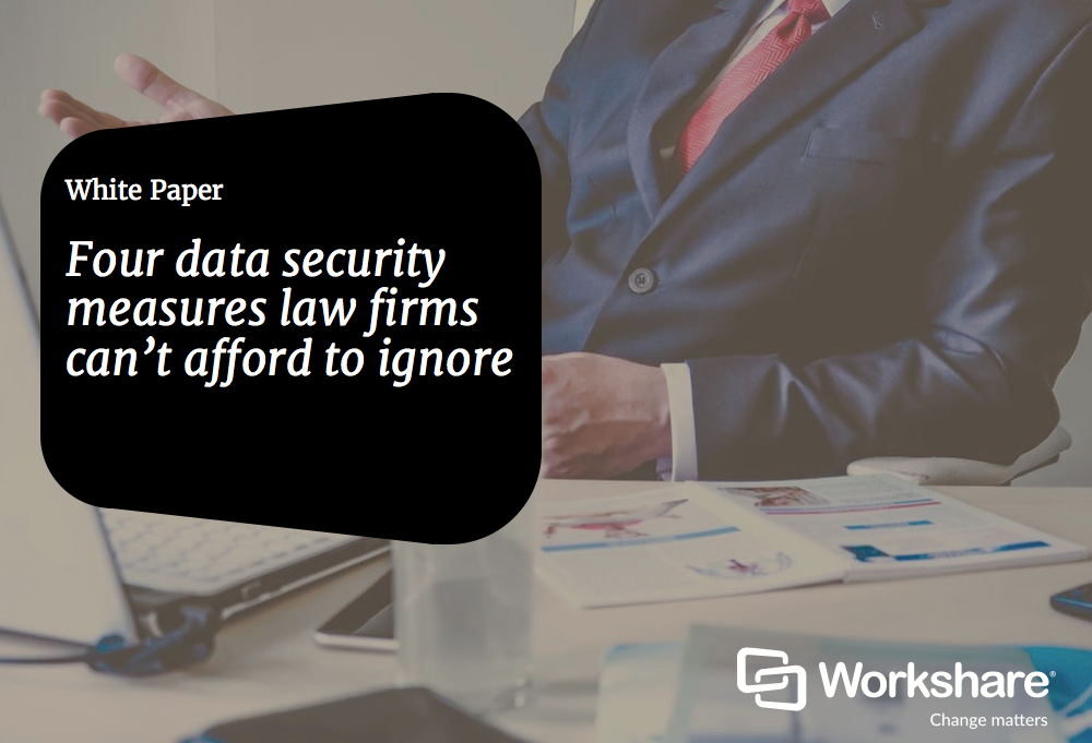 Four data security measures law firms can't afford to ignore